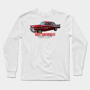 1957 Chevrolet Bel Air 2 Door Hardtop Long Sleeve T-Shirt